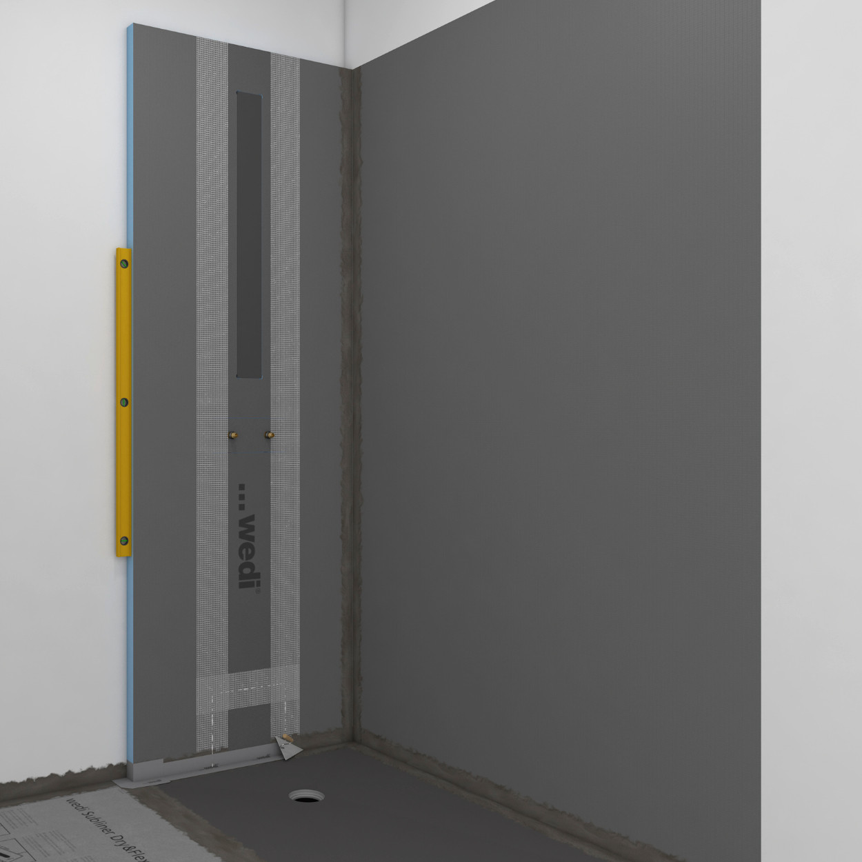 Wedi Sanwell Douchewandmodule XS